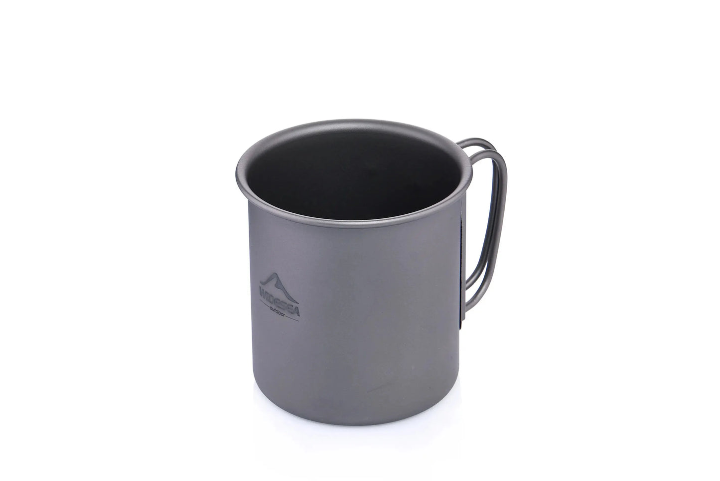 Camping Mug Titanium Cup Tourist Tableware Picnic Utensils Outdoor Kitchen Equipment Travel Cooking Set Cookware Hiking