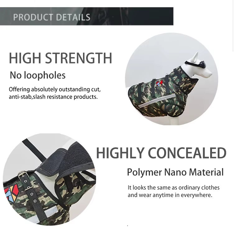 Hunting Dog Catch Vest, Wild Boar, outside Pig Hunting Clothes, Hog Cut Gear, Collar Protection