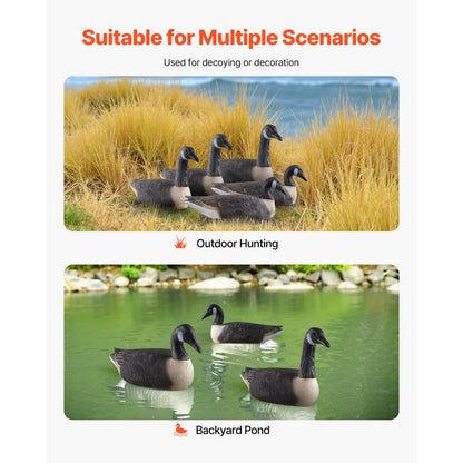 Canada Goose Decoy Outdoor Goose Floater with Ultra Realistic Paint