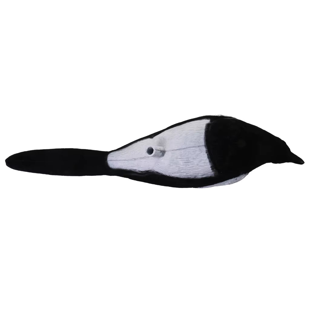 Plastic Flocked Magpie Decoy Bait Shooting Trap Decoying Gardne Farm Animal Statue Figurine Hunting Decoy Bird