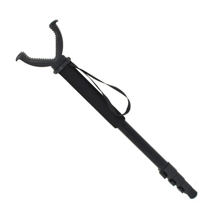 Outdoor Hunting Tripod Durable Adjustable Height Hunting Stand Aluminum V-Yoke Shooting Rack Multifunctio Hunting Safe Accessory