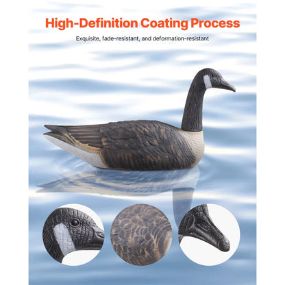 Canada Goose Decoy Outdoor Goose Floater with Ultra Realistic Paint
