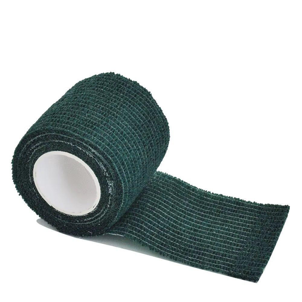 Camouflage Elastic Wrap Tape Hunt Disguise Elastoplast Self Adhesive Sports Protector Knee Finger Ankle Athletic Bandage