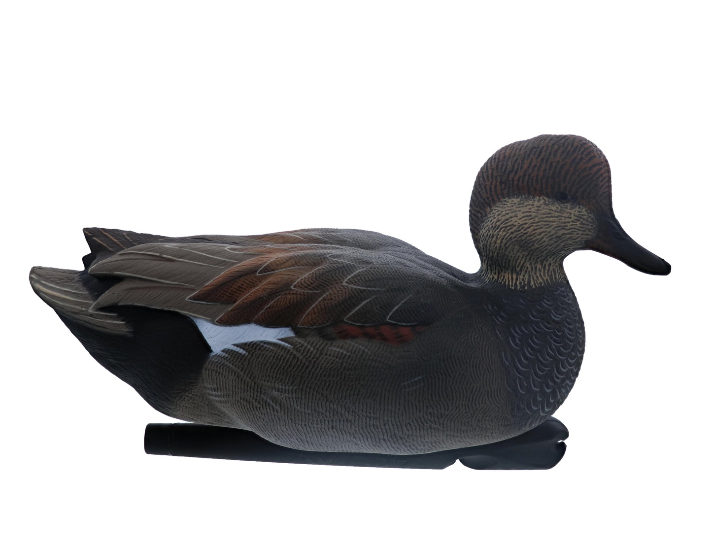 Avian X Topflight Gadwall Decoys Perfectly Replicated Late Season Gray Ducks, Weight Forward Swim Keel, Realistic Movement