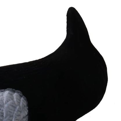 Plastic Flocked Magpie Decoy Bait Shooting Trap Decoying Gardne Farm Animal Statue Figurine Hunting Decoy Bird