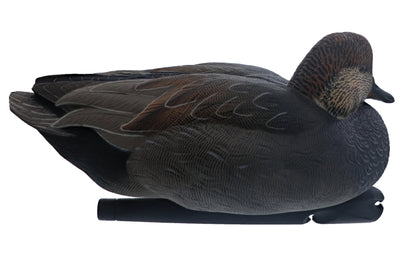 Avian X Topflight Gadwall Decoys Perfectly Replicated Late Season Gray Ducks, Weight Forward Swim Keel, Realistic Movement