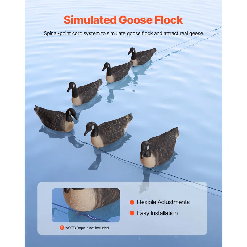 Canada Goose Decoy Outdoor Goose Floater with Ultra Realistic Paint