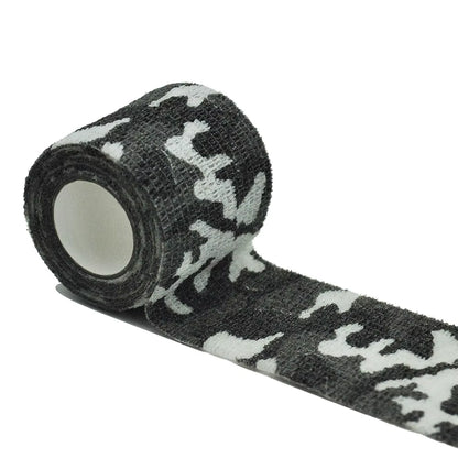 Camouflage Elastic Wrap Tape Hunt Disguise Elastoplast Self Adhesive Sports Protector Knee Finger Ankle Athletic Bandage